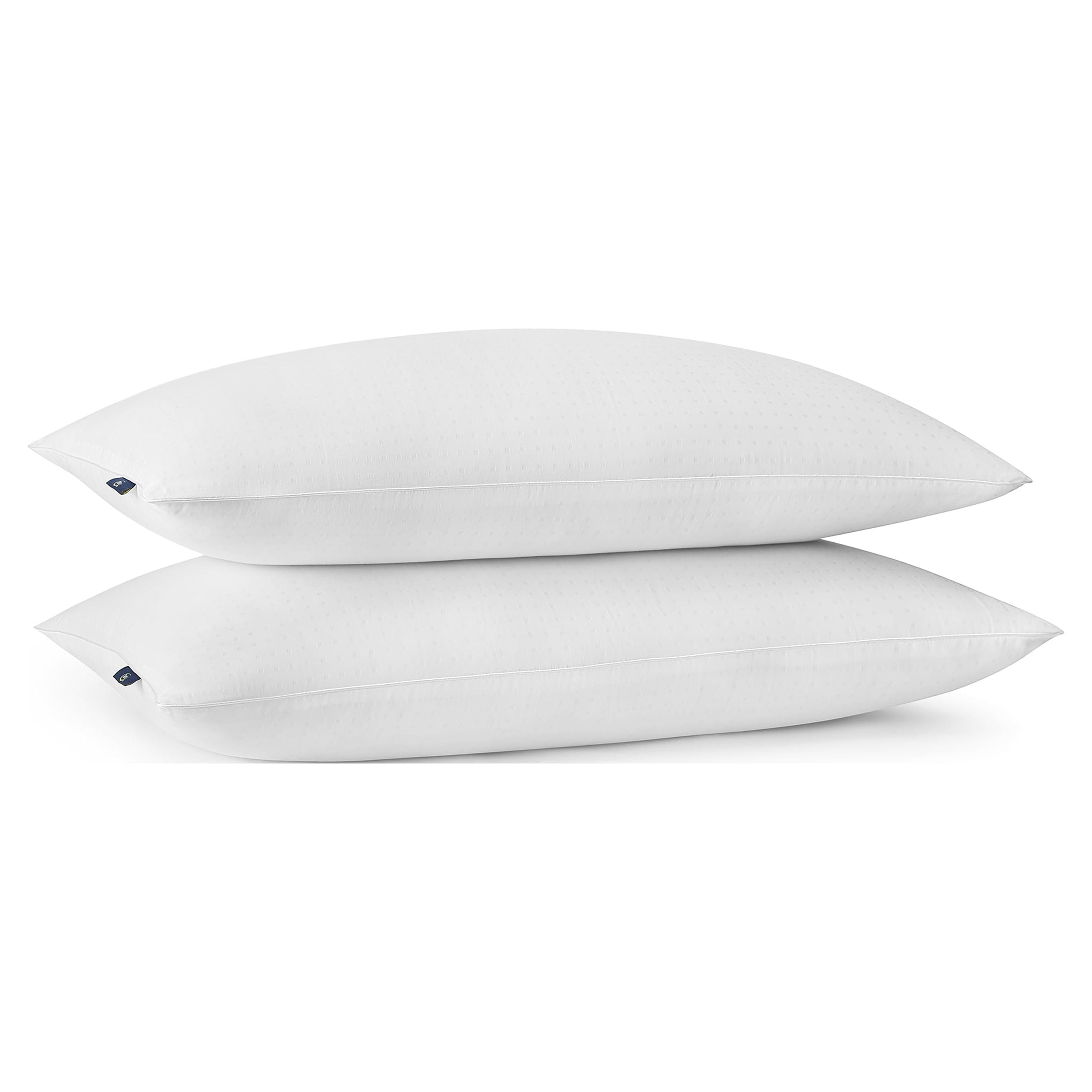 Fluffy Shredded Won't Go Flat Bed Pillow, King, 2 Pack - Orthopedic Shredded Foam Bed Pillow Set Detail