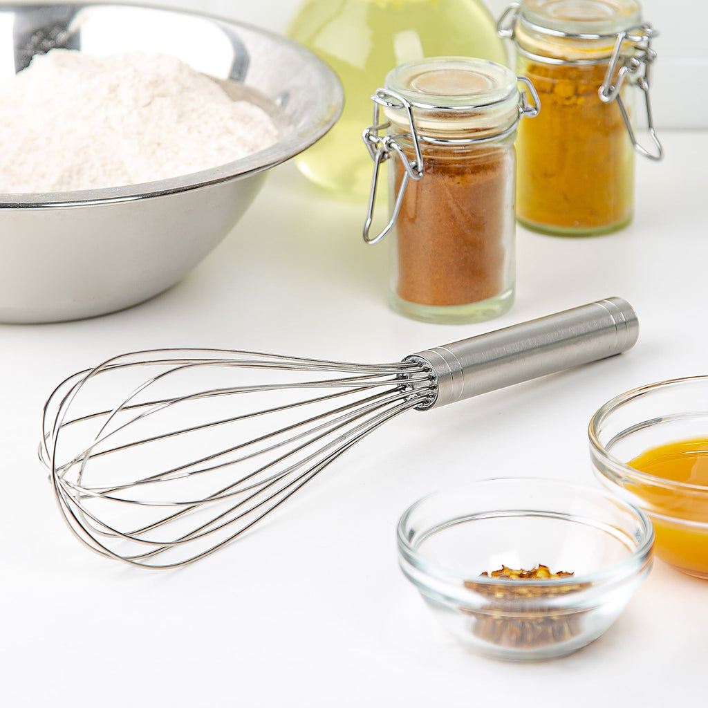 Innovative 10" Stainless Steel Balloon Whisk - Innovative Kitchen Helper for Modern Cooking Detail