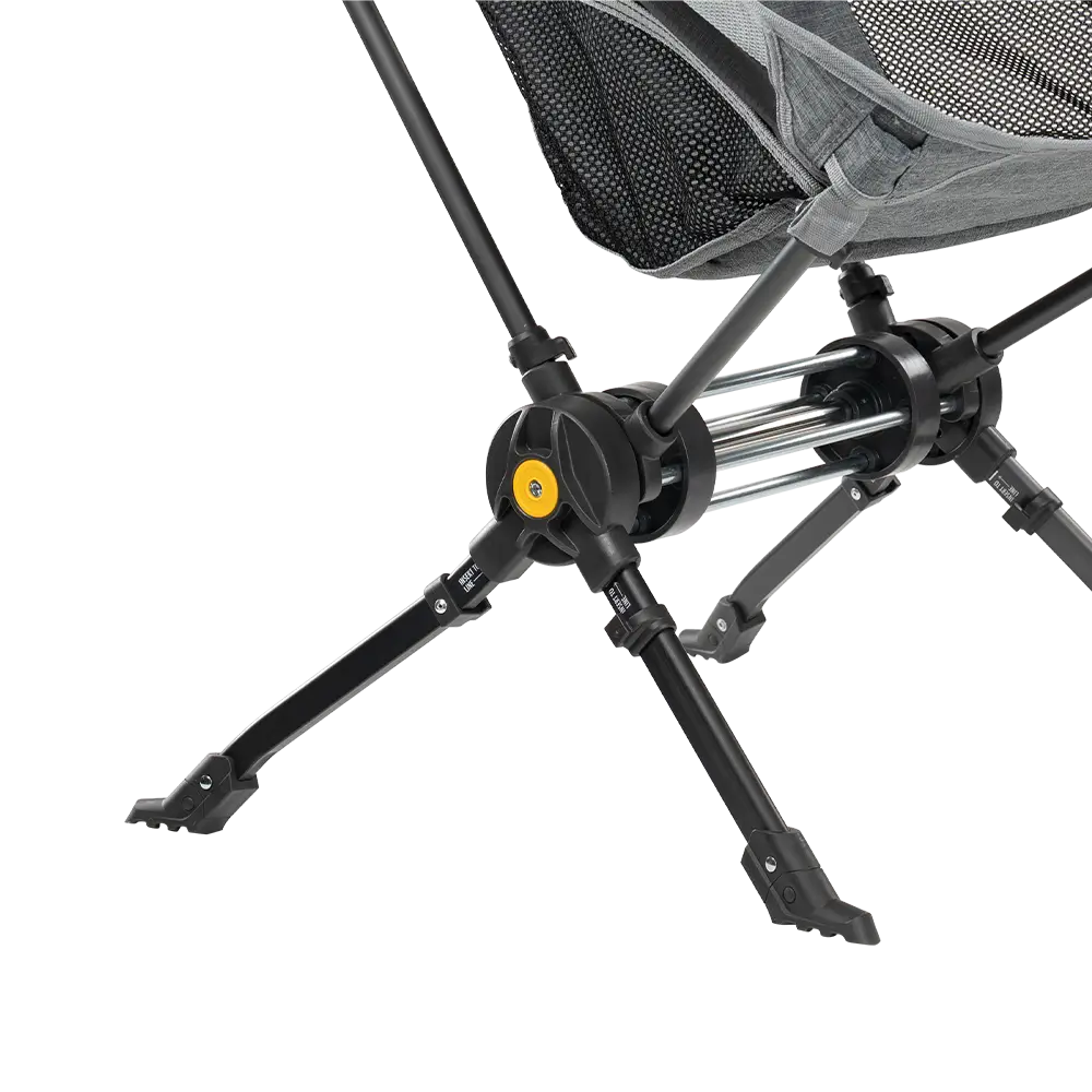 Patented Spring-Action ComPack Rocker - Choice 980 - Patented Spring-Action Rocking Chair for Camping Detail