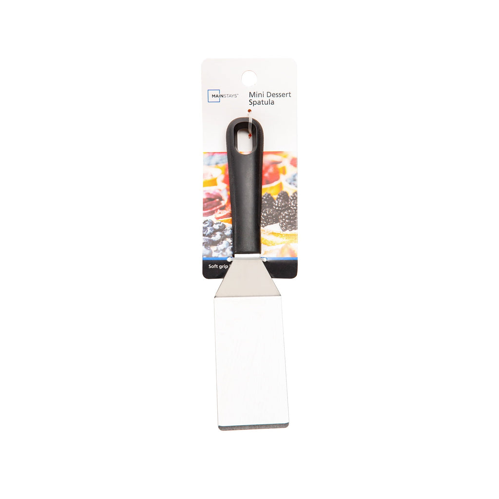 High-Precision Stainless Steel Mini Dessert Spatula with Softgrip Handle for Serving Pancakes or Desserts - Multi-Purpose Hand Tool for Daily Meal Prep Detail