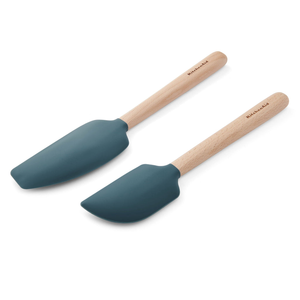 Durable Steel 2-Piece Silicone Mixing Spatula and Scraper Set for Cooking, Agave - Heavy Duty Stainless Steel Kitchen Shears Detail