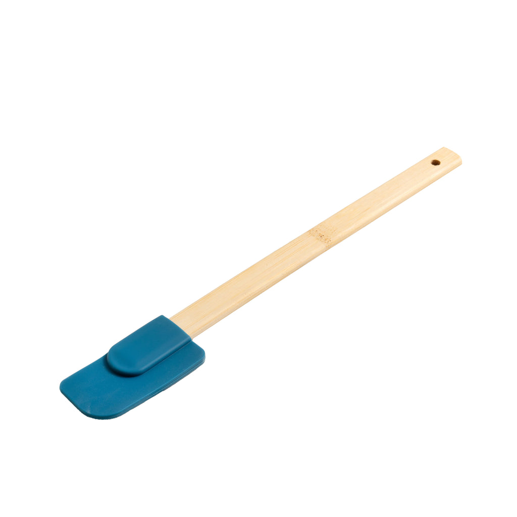 Seamless One-Piece 9-Piece Bamboo Gadgets Kitchen and Cooking Utensil Sets, Blue - Durable Turner & Ladle Utensil Set for Home Chefs Detail