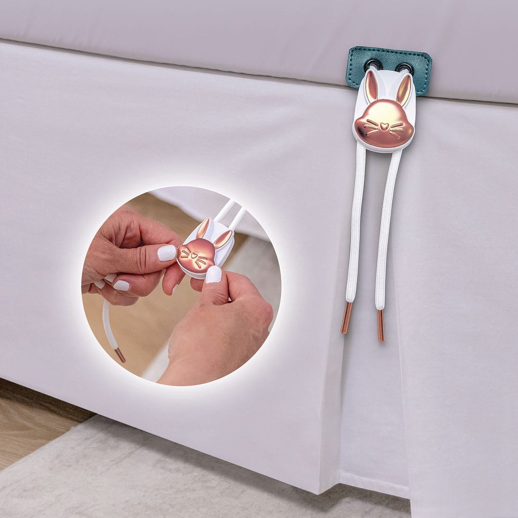 Ultra-Soft Fitted Bed Sheet With Built-In Compression Cord Locks On Mattresses & Won’t Slip - Breathable Egyptian Cotton Flat & Fitted Sheets Detail