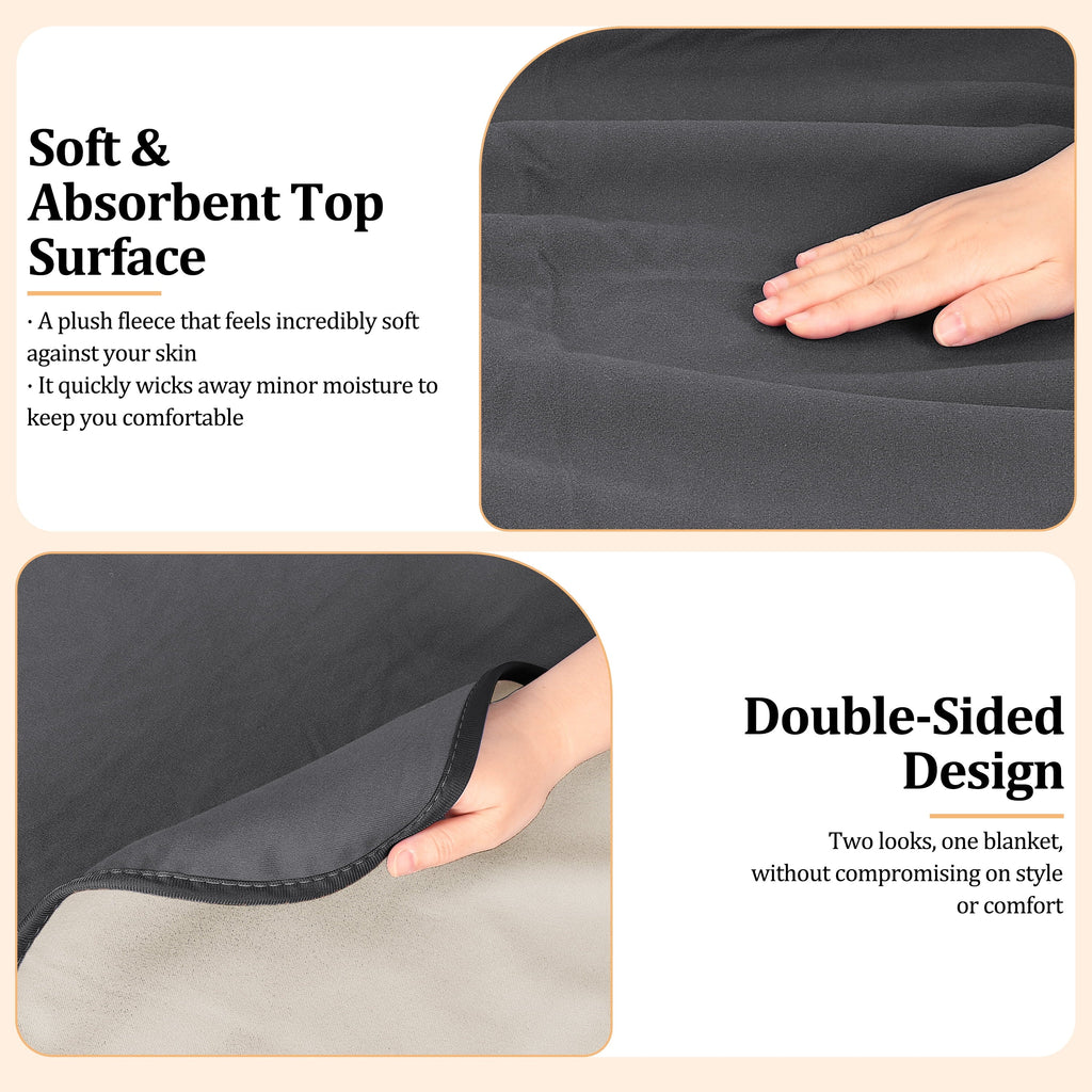 Decorative Knitted Waterproof Blanket for Couch, Reversible Washable Sofa Bed Coverlet Protector | Leak Proof, Comfortable | for People ... - Luxury Knitted Decorative Throw Blanket with Fringes Detail