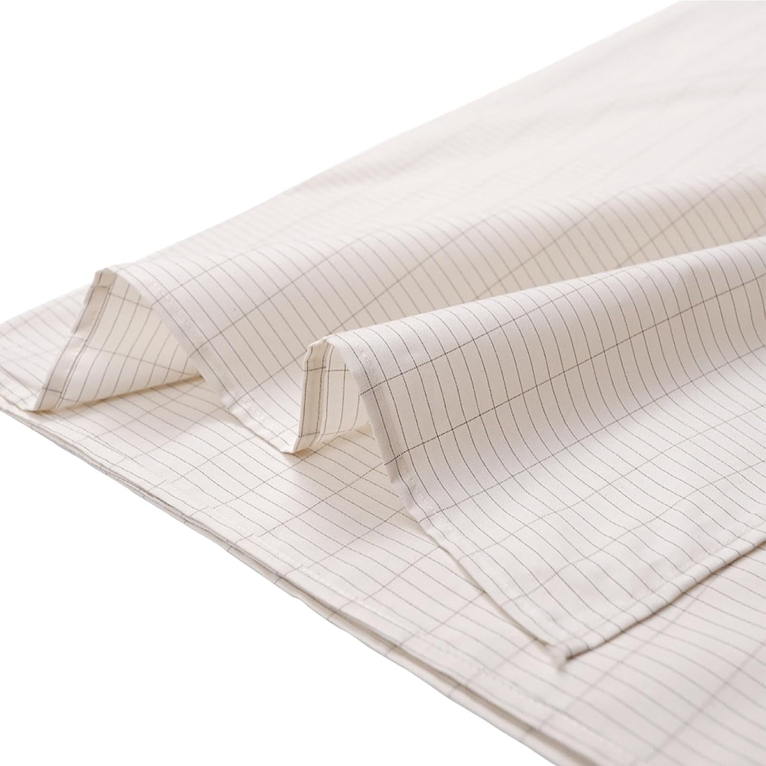Wrinkle-Resistant Grounding Sheets 39 * 75 inch, Conductive Grounding Sheets with Grounding Cord, Grounding Sheets for Earth with Silve... - Luxury Bed Sheet Set with Deep Pockets Detail