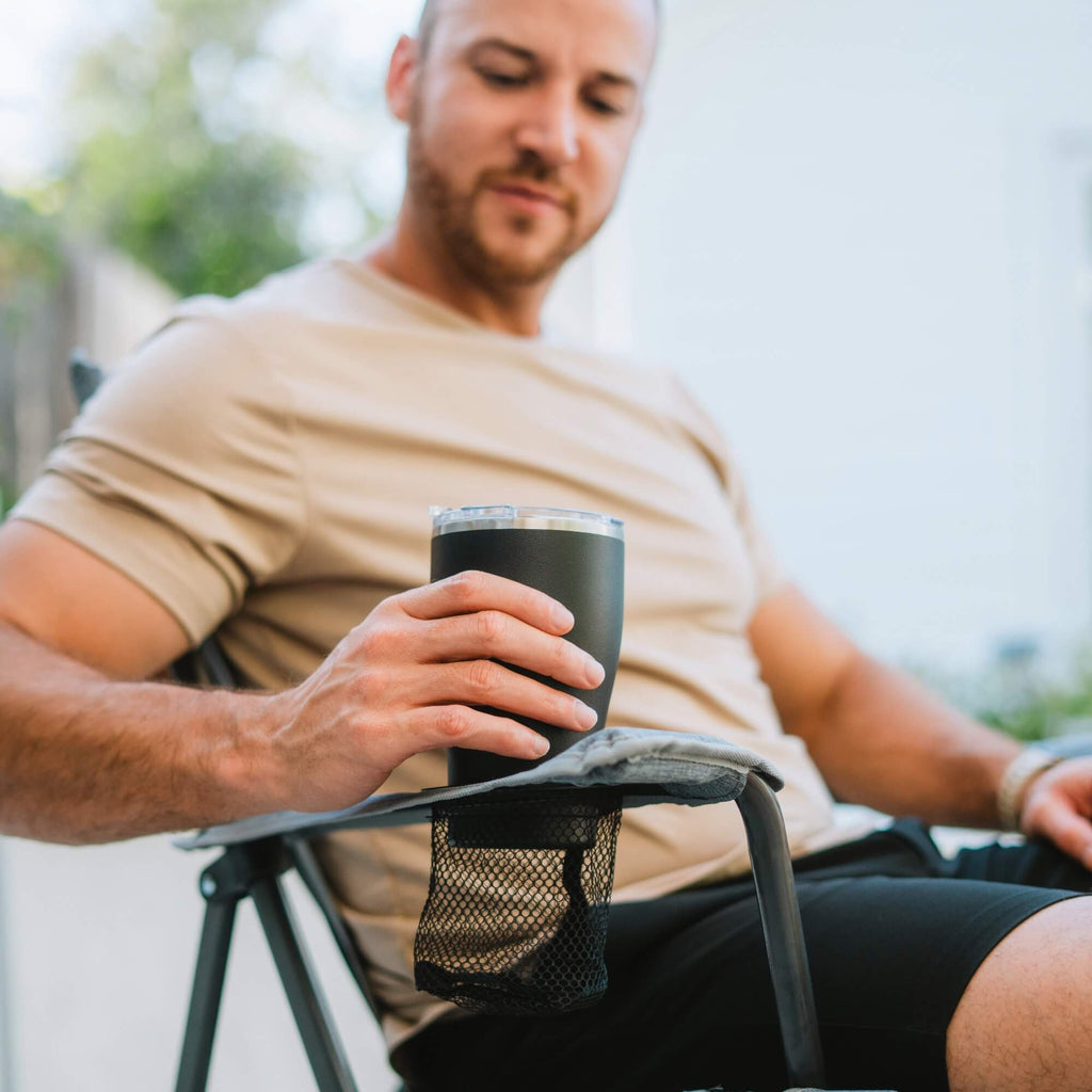 Lightweight Messenger Comfort Quad Chair - Choice 989 - Space-Saving Micro-Folding Chair for Backpacking Detail