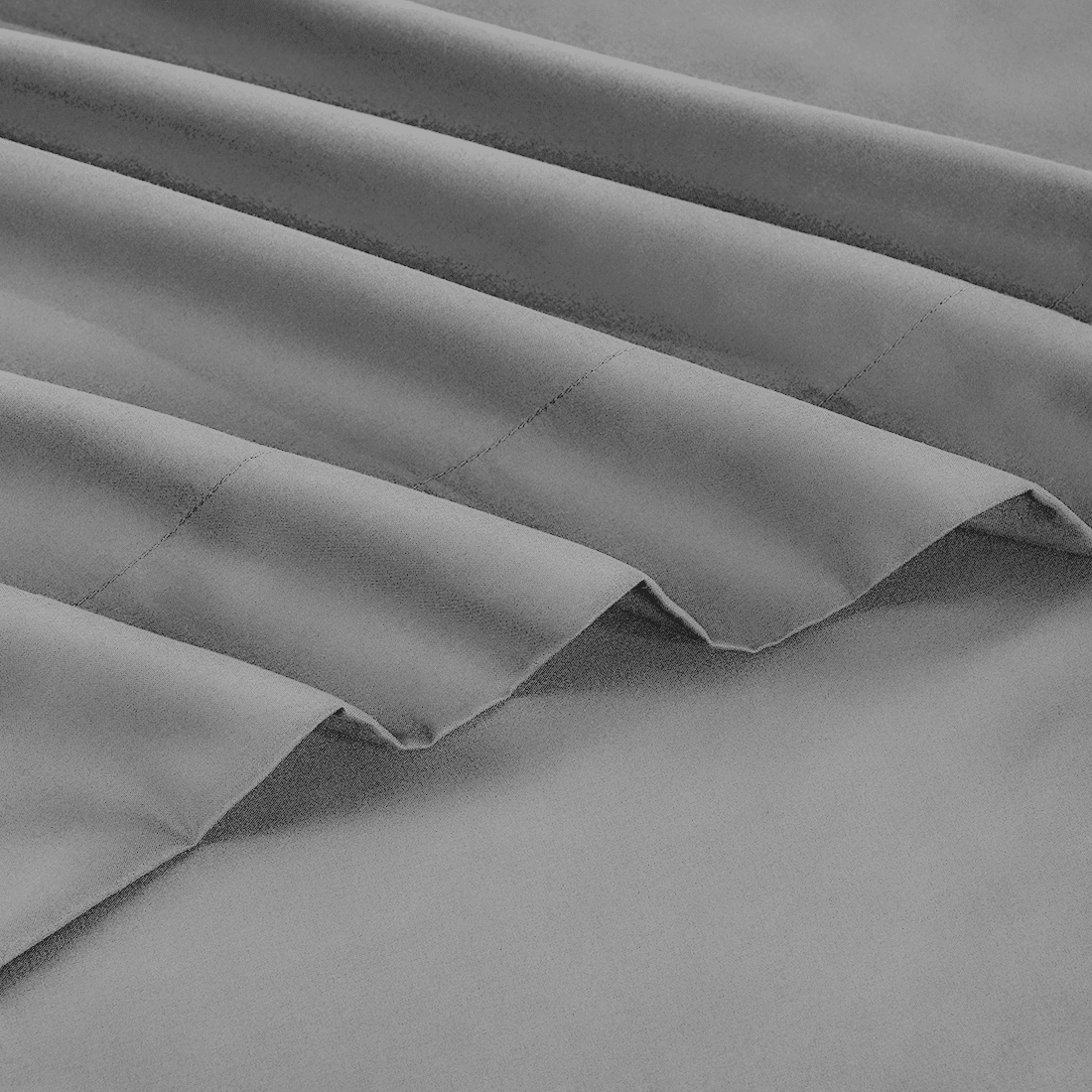 Premium Egyptian Cotton Full Size Bed Sheets, 4 Piece Sheets 14” Deep Pocket Sheet & Pillowcase Sets Soft Microfiber Luxury Bedding Fitted Sh... - Luxury Bed Sheet Set with Deep Pockets Detail