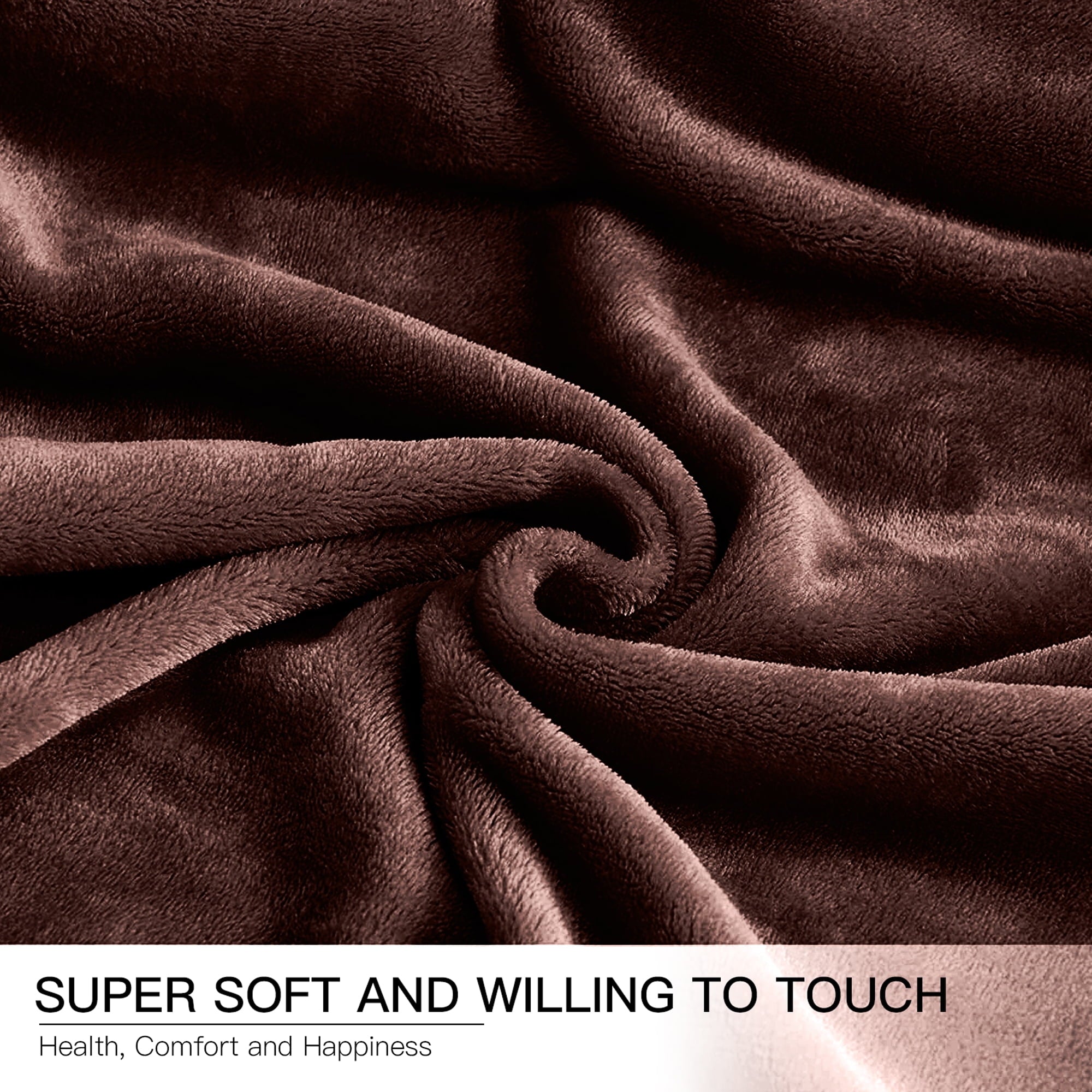 Cozy Fleece Throw Blanket, Fuzzy & Plush Warm Fleece Blanket, Throw Size Coffee Blankets for Couch Beds, Machine Washable Blanket... - Cozy Fleece Throw Blanket for Couch & Bed Detail