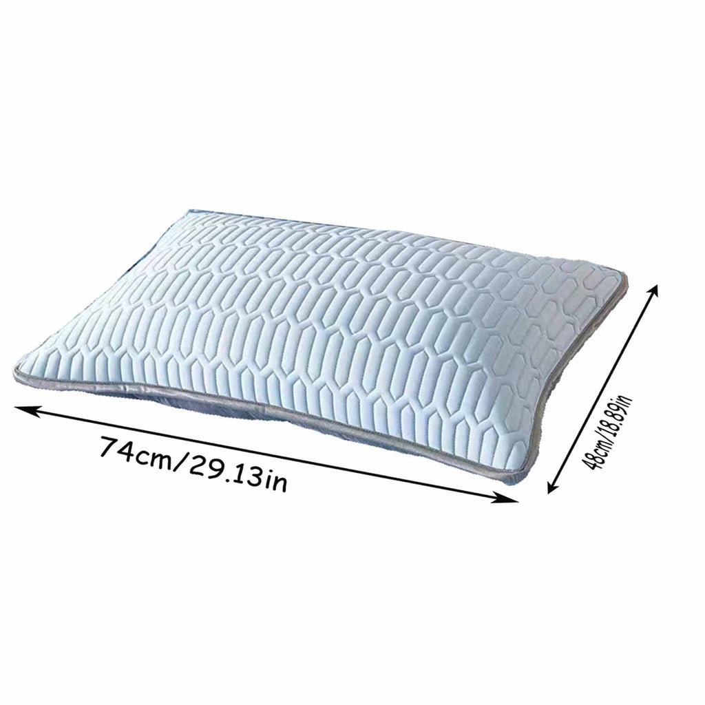 Orthopedic Support Cover, Shredded Memory Foam s, Gel Infused Cool s, Adjustable s for Sleeping, Breathable King s, Washable Removable B... - Ergonomic Memory Foam Pillow for Neck Pain Support Detail