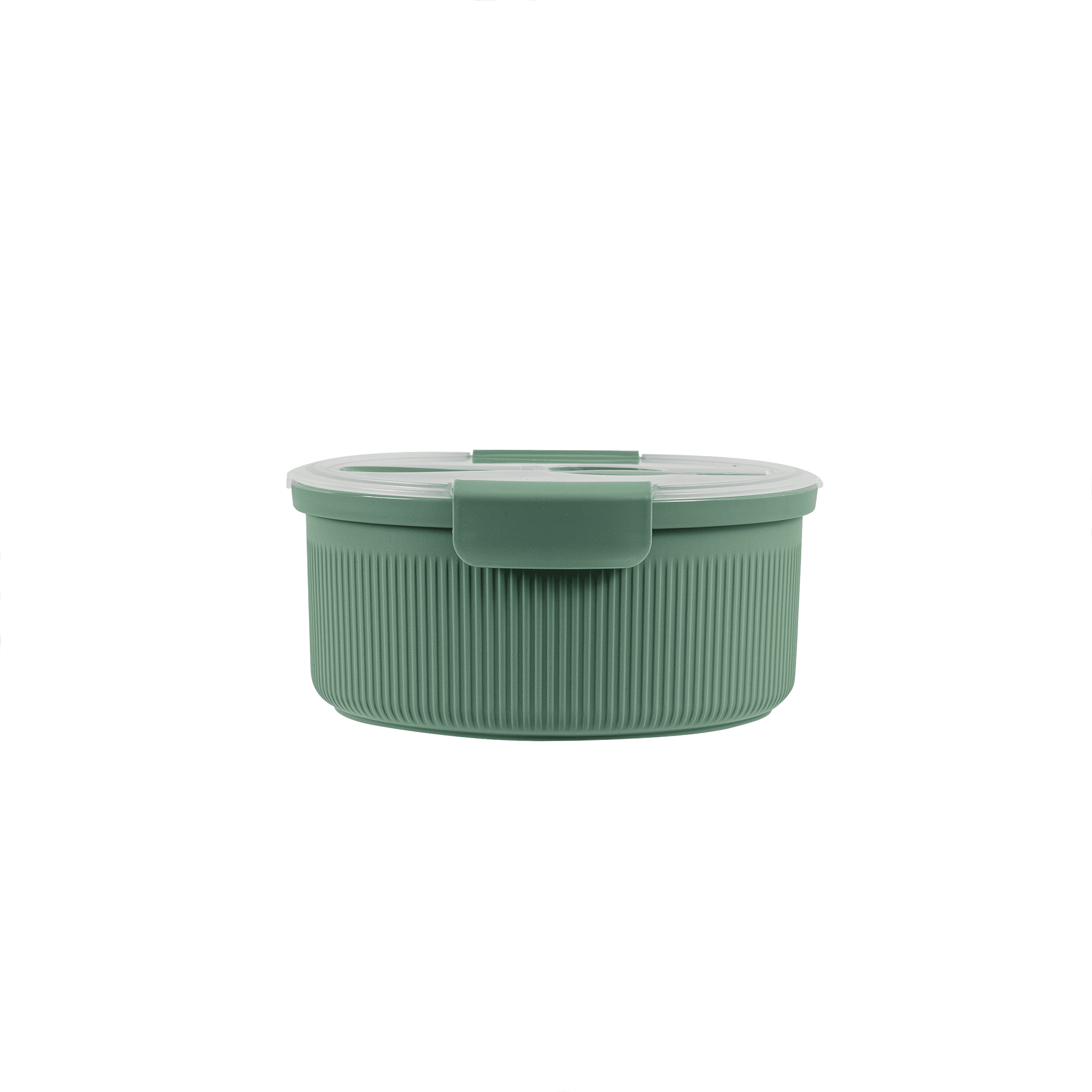 Whimsical Doughnut (2 pack) Food Storage Bento Container, Round, Green, 47oz Capacity, A Practical Choice for School Lunches a... - Deliciously Soft Cupcake Sensory Glob Detail