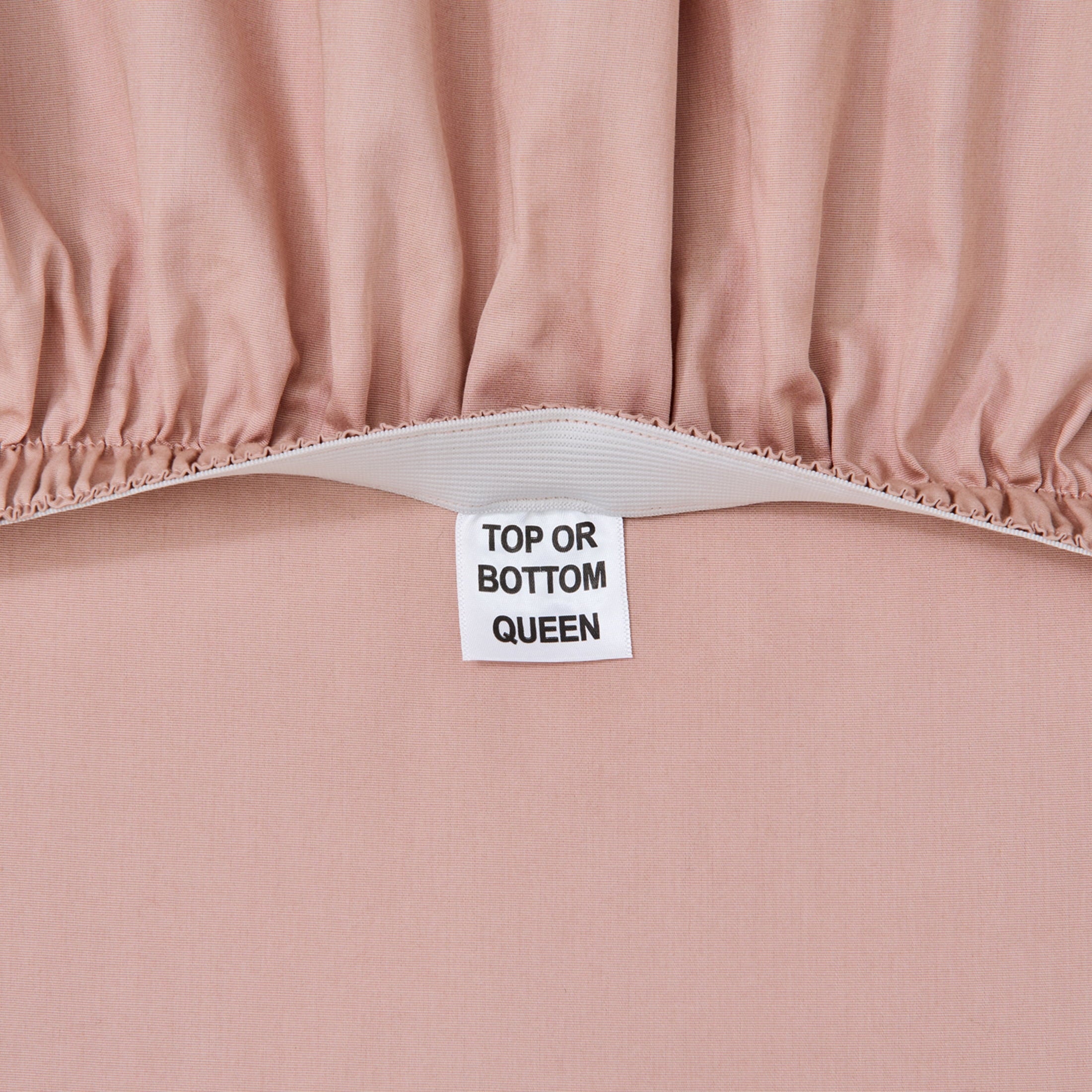 Premium Egyptian Cotton 300 Thread Count Cotton Percale 3-Piece Antique Blush Bed Sheet Set, Twin - Luxury Bed Sheet Set with Deep Pockets Detail