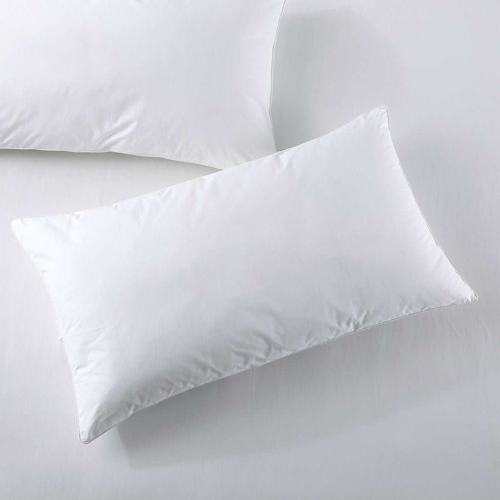 Ergonomic Memory Foam Bed Pillows King Size Pillows Set of 2, Pillows for Sleeping,Polyester Microfiber Cover,Super Soft Set of 2(... - Hotel Quality Plush Sleeping Pillows Detail