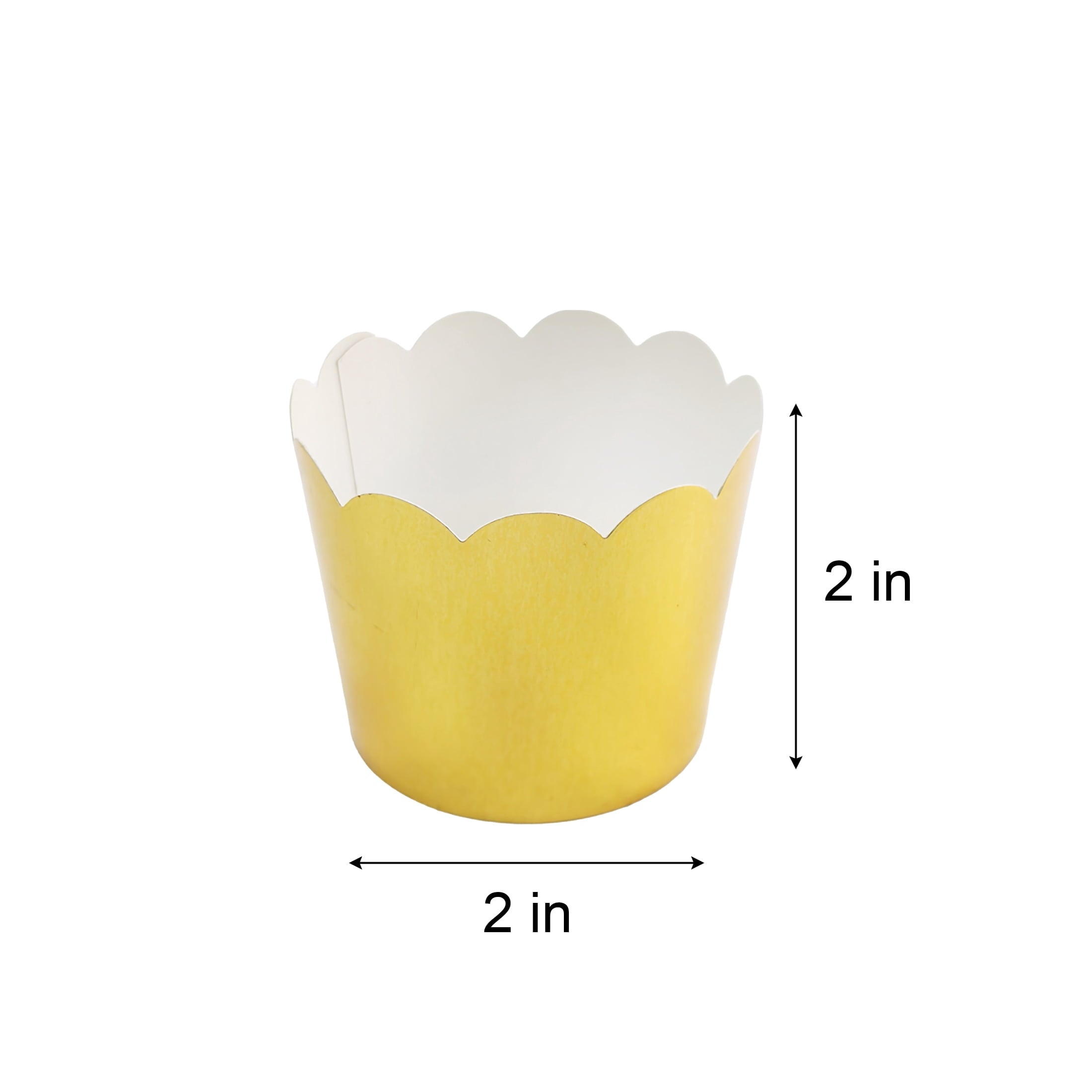 Innovative Baking Cups, 24 Count - Premium Stainless Steel Garlic Presser & Peeler Detail
