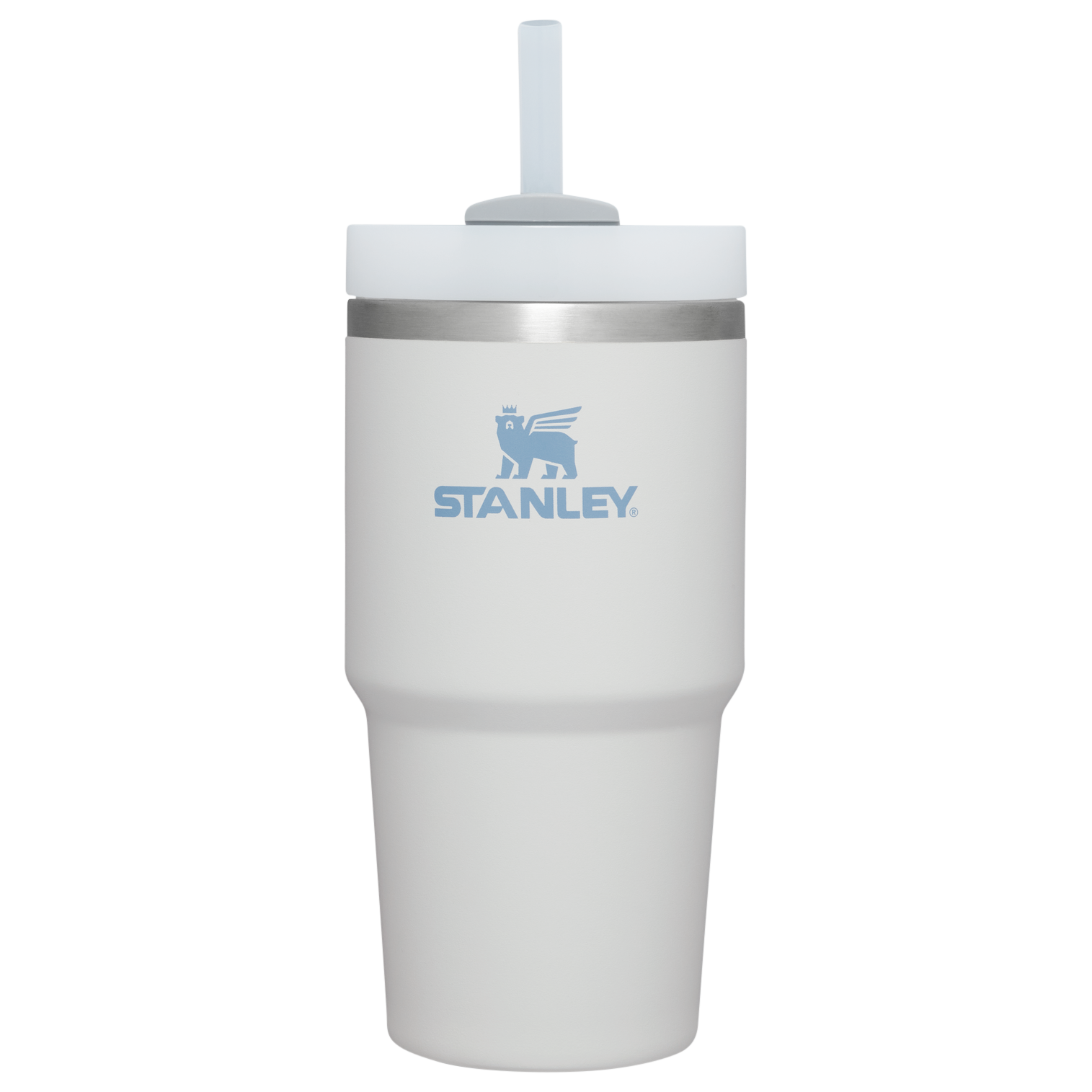 Double-Wall Vacuum The Quencher H2.0 Flowstate Tumbler | Stanley Create D330L - 40oz Large Capacity Car-Cup Friendly Quencher - Fog