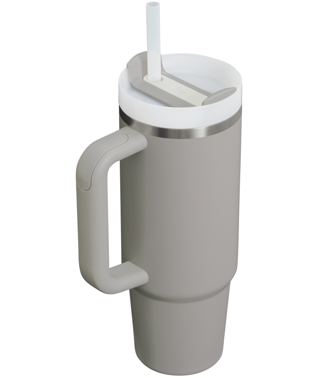 Double-Wall Vacuum The Quencher H2.0 Flowstate Tumbler | Stanley Create D331C - FlowState 3-Position Lid Insulated Travel Mug Detail