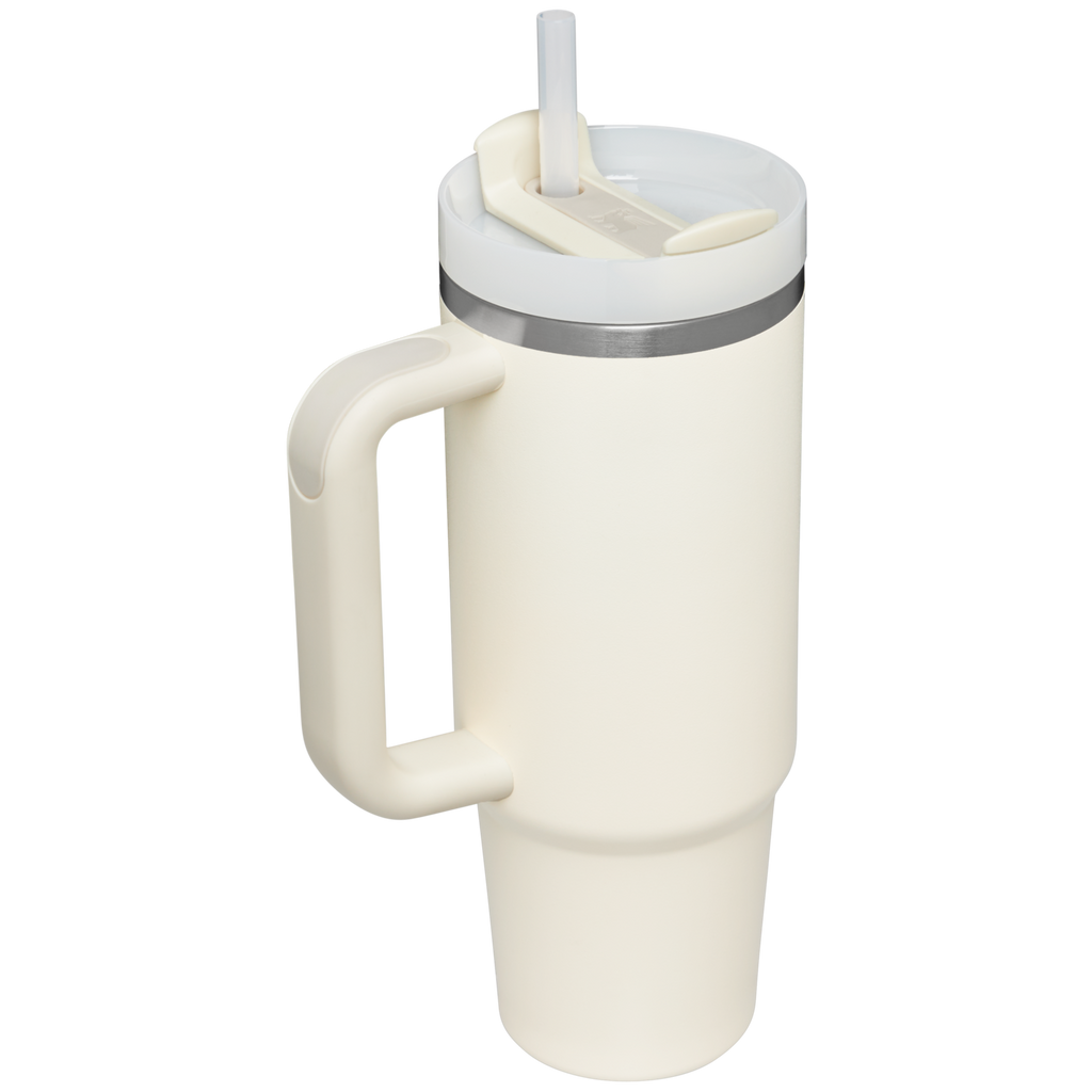 Double-Wall Vacuum The Quencher H2.0 Flowstate Tumbler | Stanley Create D331C - FlowState 3-Position Lid Insulated Travel Mug Detail