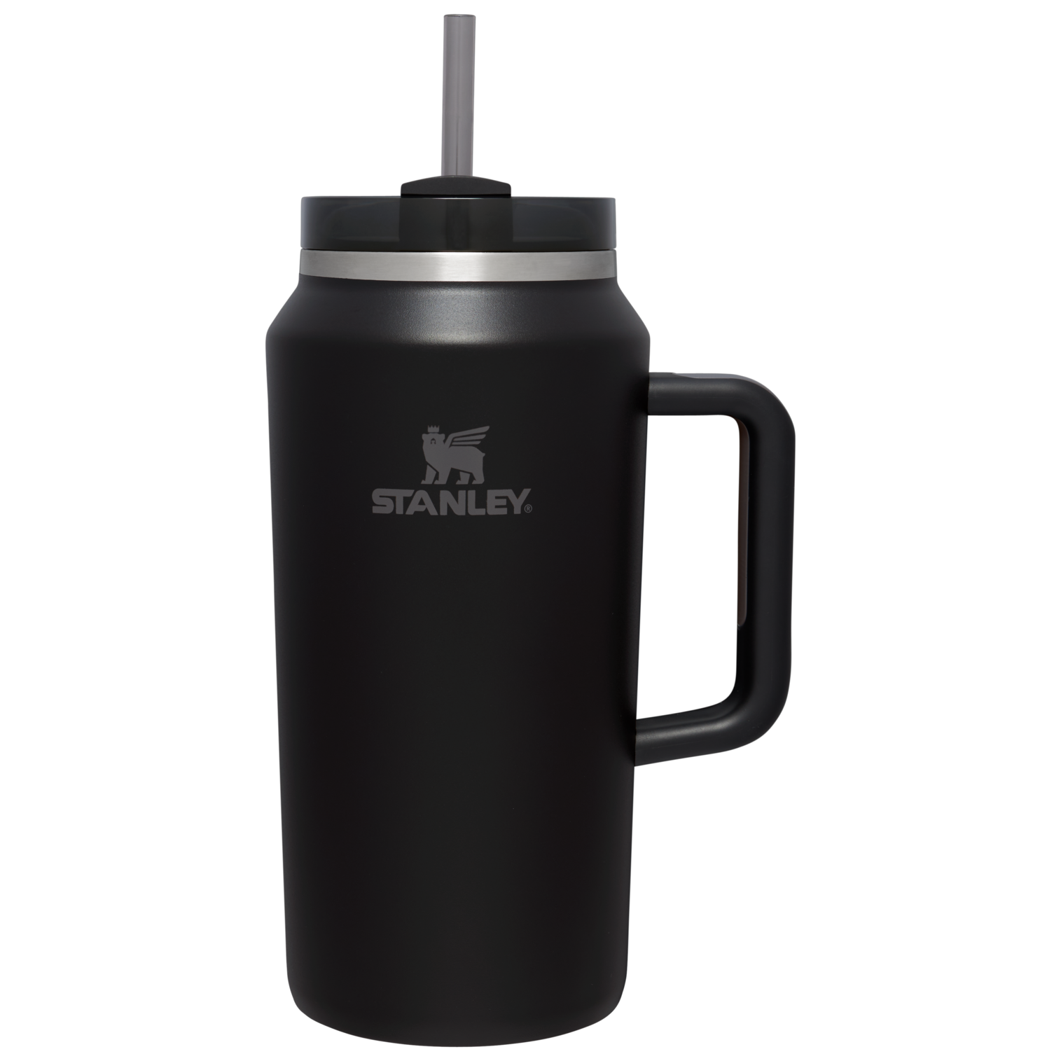 Double-Wall Vacuum The Quencher H2.0 Flowstate Tumbler D365U - 40oz Large Capacity Car-Cup Friendly Quencher - Black