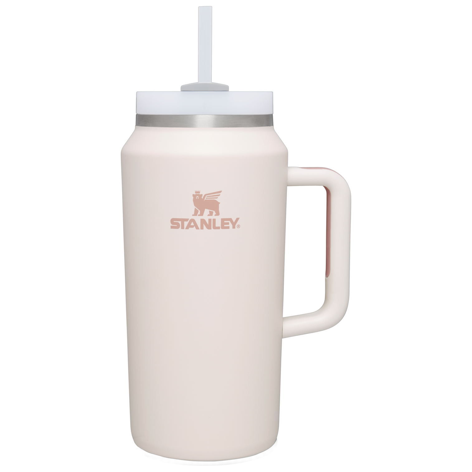 Car-Cup Friendly The Quencher H2.0 Flowstate Tumbler D033Q - 40oz Large Capacity Car-Cup Friendly Quencher - Rose Quartz