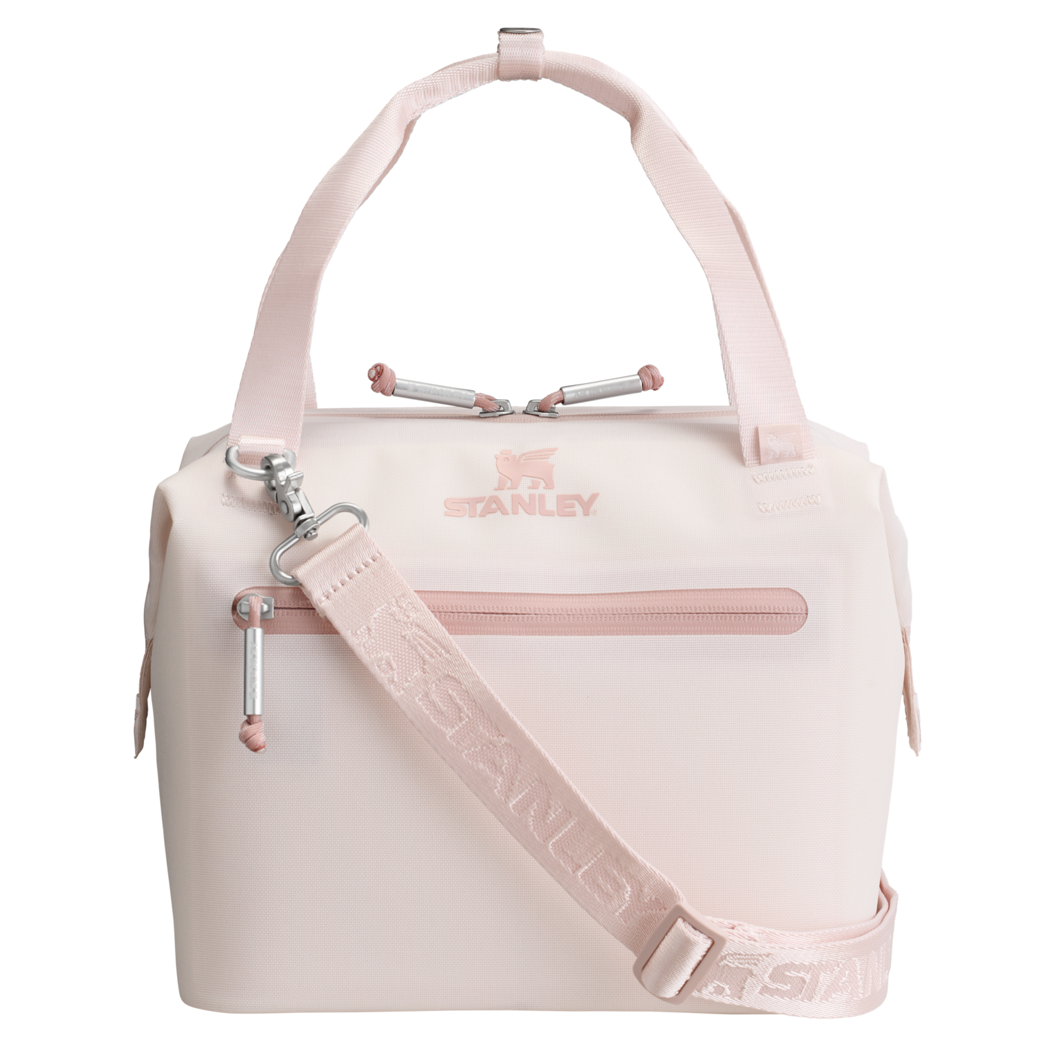 Ice-Retention The All Day Julienne Mini Cooler D052R - Julienne Series Portable Picnic Chiller Tote - Rose Quartz
