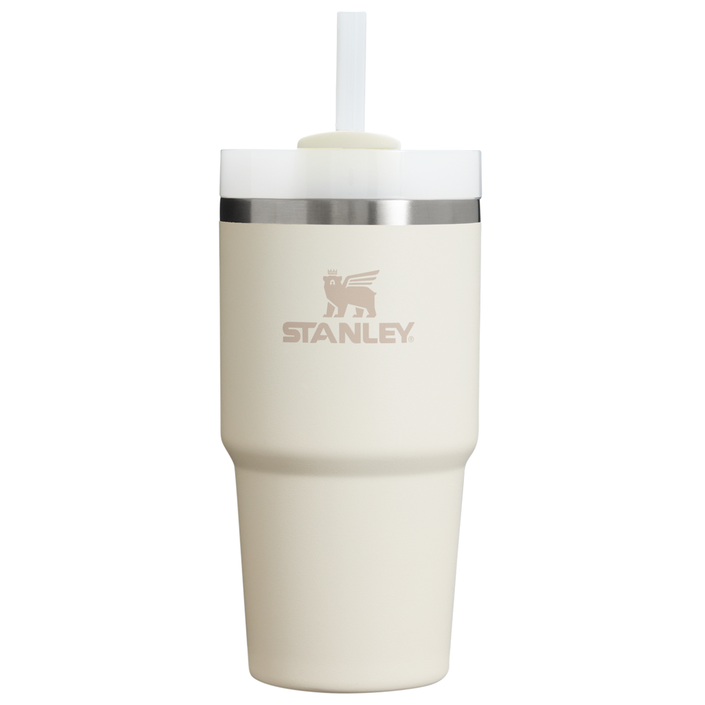 Double-Wall Vacuum The Quencher H2.0 Flowstate Tumbler D030T - 40oz Large Capacity Car-Cup Friendly Quencher - Cream 2.0