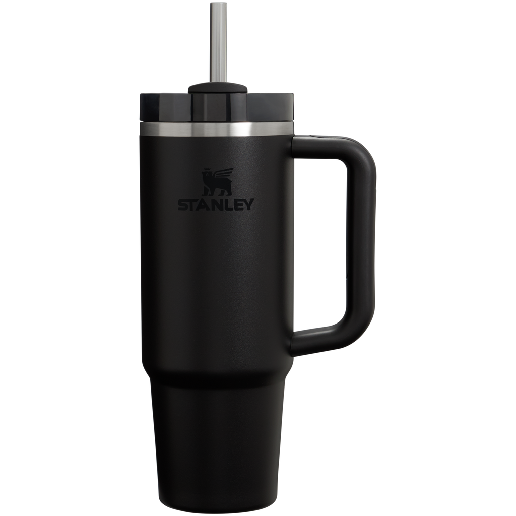 Double-Wall Vacuum The Quencher H2.0 Flowstate Tumbler D051L - FlowState 3-Position Lid Insulated Travel Mug - Black 2.0