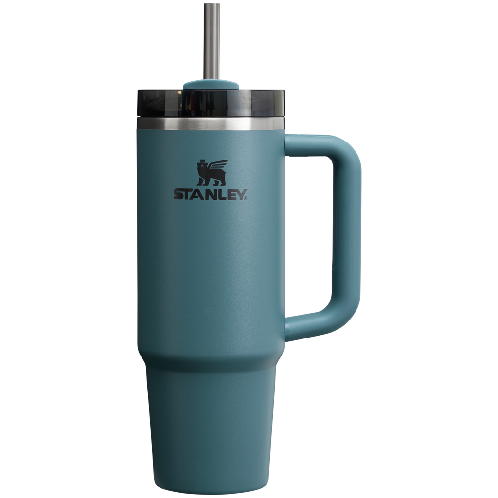 Double-Wall Vacuum The Quencher H2.0 Flowstate Tumbler | Stanley Create D331C - FlowState 3-Position Lid Insulated Travel Mug Detail
