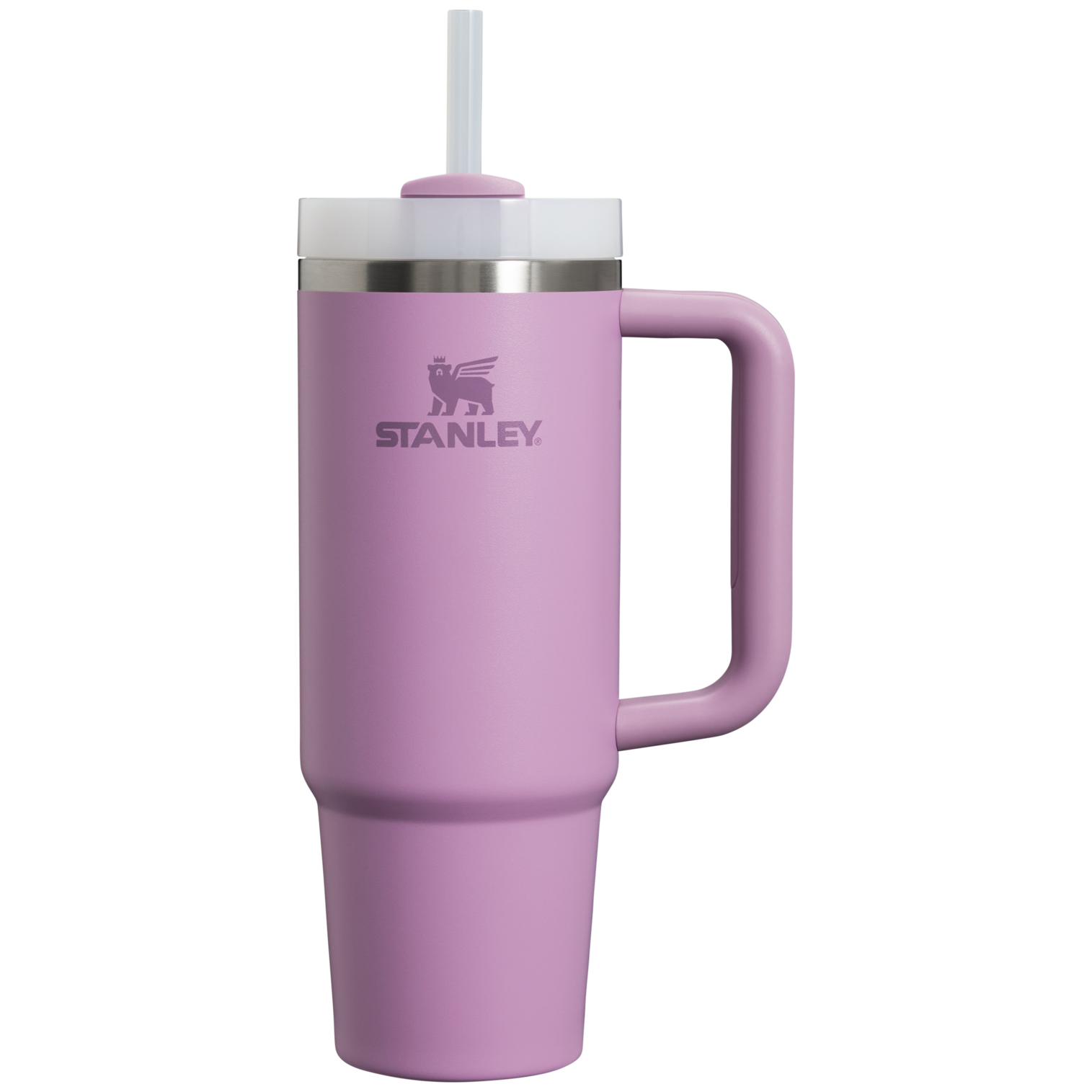 Double-Wall Vacuum The Quencher H2.0 Flowstate Tumbler | Stanley Create D331C - FlowState 3-Position Lid Insulated Travel Mug Detail