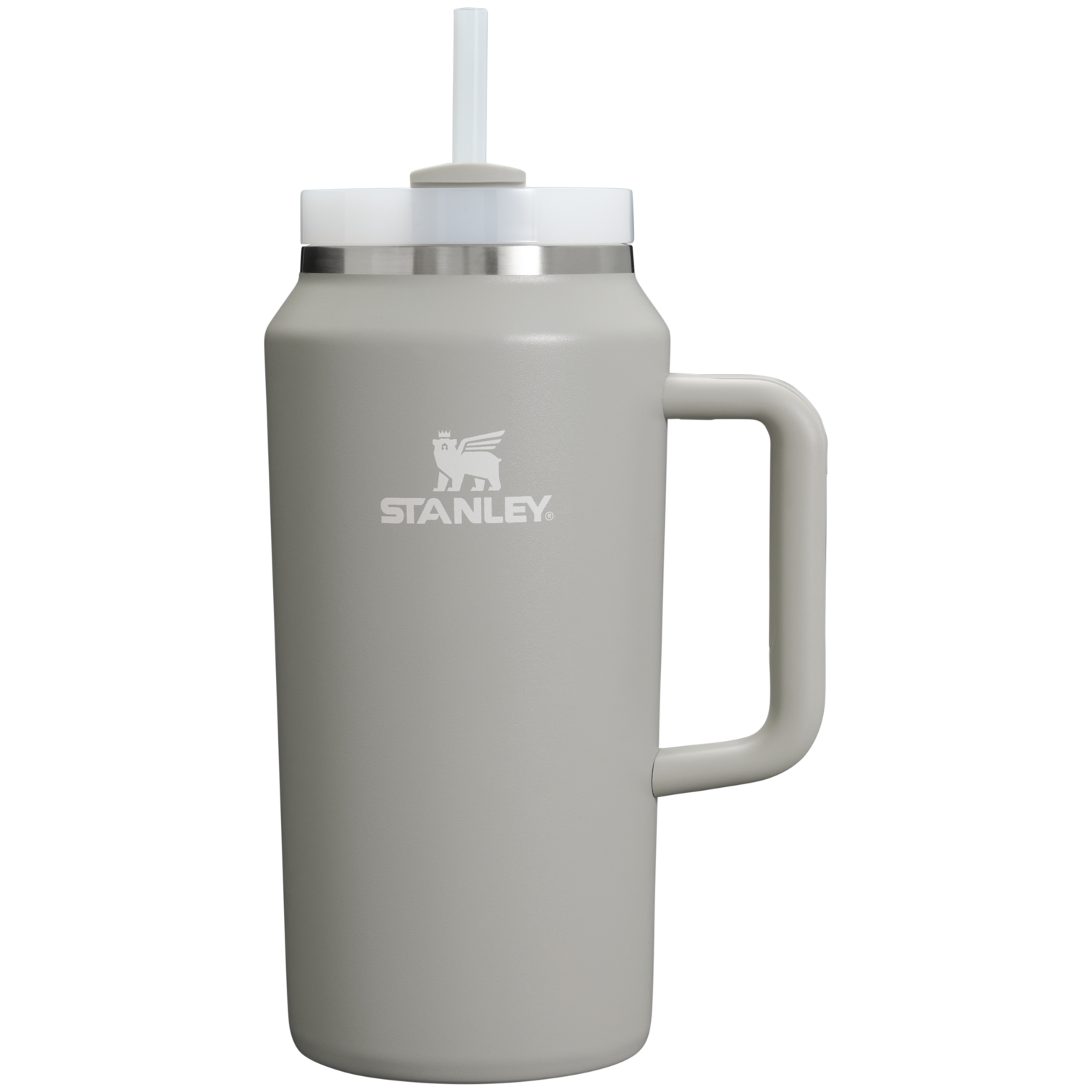 Double-Wall Vacuum The Quencher H2.0 Flowstate Tumbler D365U - 40oz Large Capacity Car-Cup Friendly Quencher - Ash