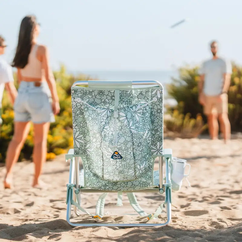 Rust-Resistant Aluminum Backpack Beach Chair - Choice 709 - Rust-Resistant Aluminum Sand-Friendly Lounge Chair Detail