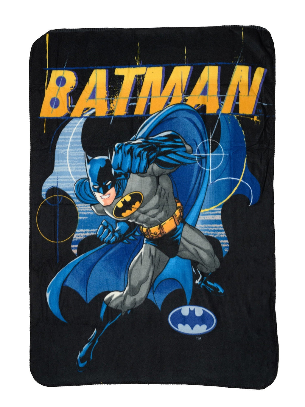 Cozy Fleece Throw Blanket 45" x 60" Dark Knight Superhero - Cozy Fleece Throw Blanket for Couch & Bed - Default Title