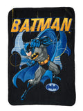 Cozy Fleece Throw Blanket 45" x 60" Dark Knight Superhero - Cozy Fleece Throw Blanket for Couch & Bed - Default Title