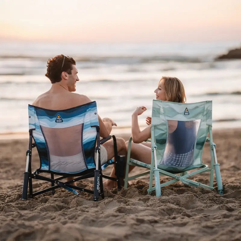 Heavy-Duty Freestyle Beach Rocker - Choice 712 - Patented Spring-Action Rocking Chair for Camping Detail