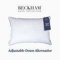 Hotel Collection Customizable Down Alternative Queen Pillow 1 Pack, Adult - Ergonomic Memory Foam Pillow for Neck Pain Support - Default Title