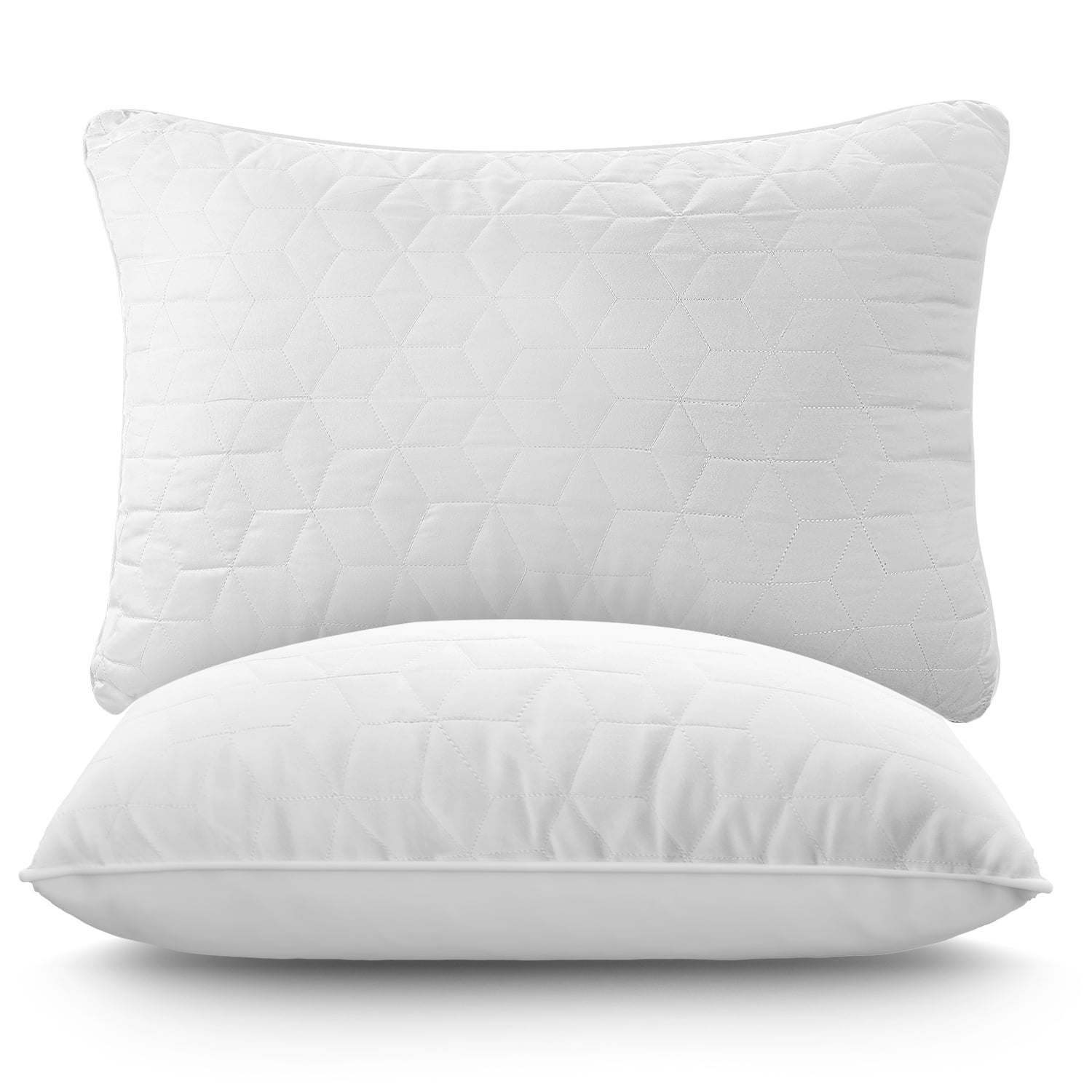 Hotel Collection Bed Pillows for Sleeping 2 pack, King Size Cooling Pillows Hotel Quality with Premium Soft Down Alternative Fill for ... - Decorative Throw Pillow Cushion for Sofa & Bed - Default Title