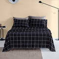 Breathable Luxury Full Bed Sheet Set, 4 Pieces Breathable & Super Soft, Easy Care Printed Microfiber with Deep Pocket & Envelope Closur... - Breathable Egyptian Cotton Flat & Fitted Sheets - Default Title