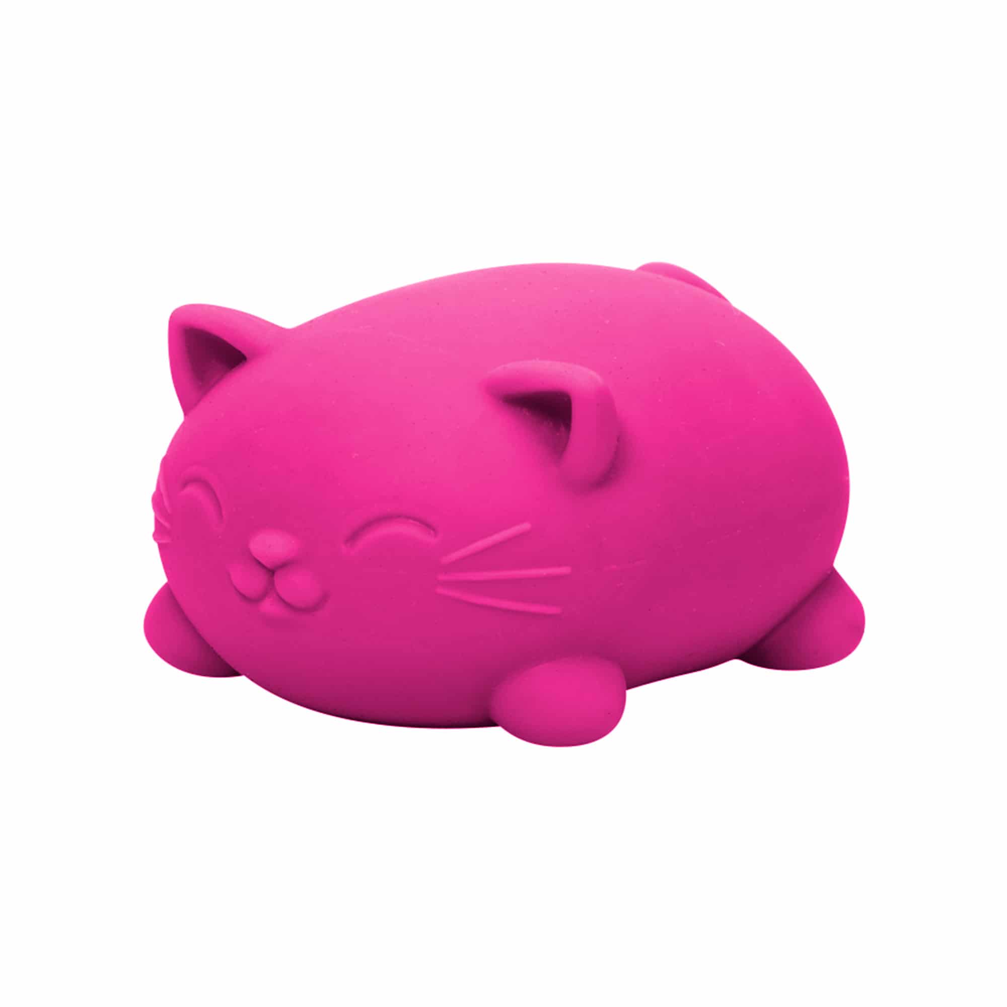Purrfectly Squishy Cool Cats NeeDoh | Select Morning Crest - Dino Character Malt-Gel Filled Sensory Glob Detail