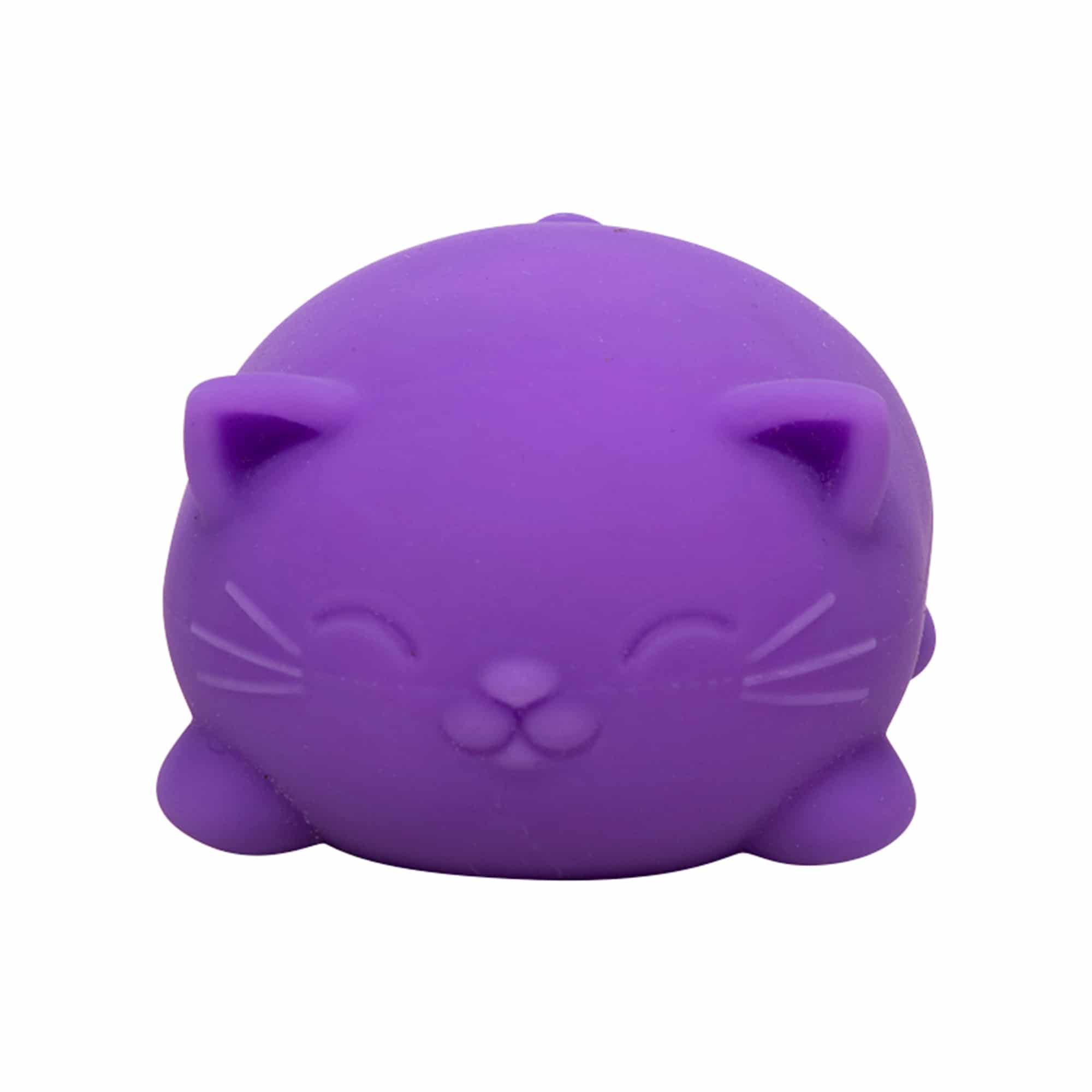 Purrfectly Squishy Cool Cats NeeDoh | Select Morning Crest - Dino Character Malt-Gel Filled Sensory Glob Detail