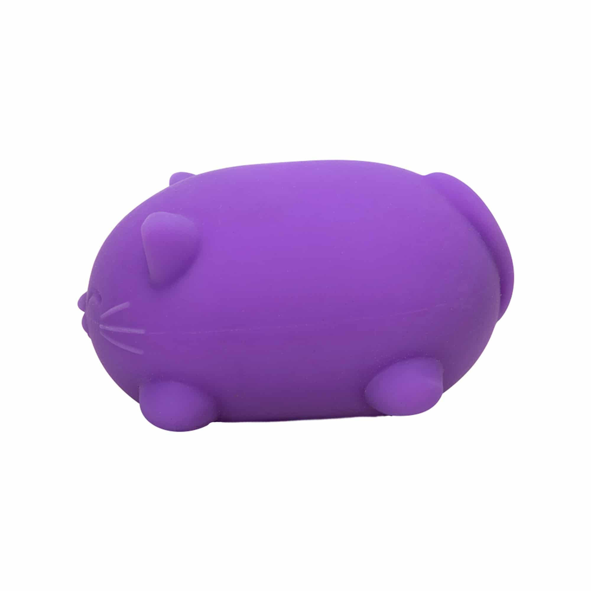 Purrfectly Squishy Cool Cats NeeDoh | Select Morning Crest - Dino Character Malt-Gel Filled Sensory Glob Detail