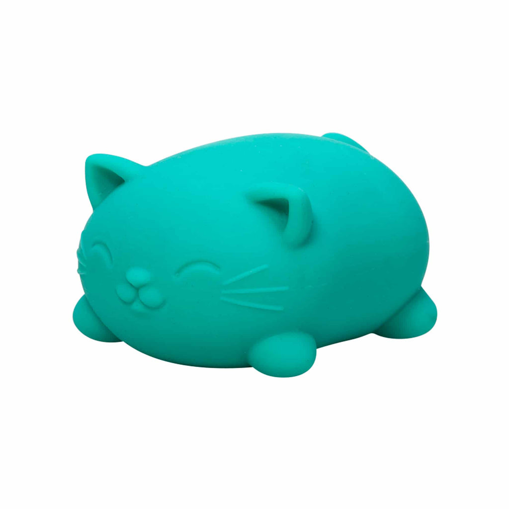 Purrfectly Squishy Cool Cats NeeDoh | Select Morning Crest - Dino Character Malt-Gel Filled Sensory Glob Detail
