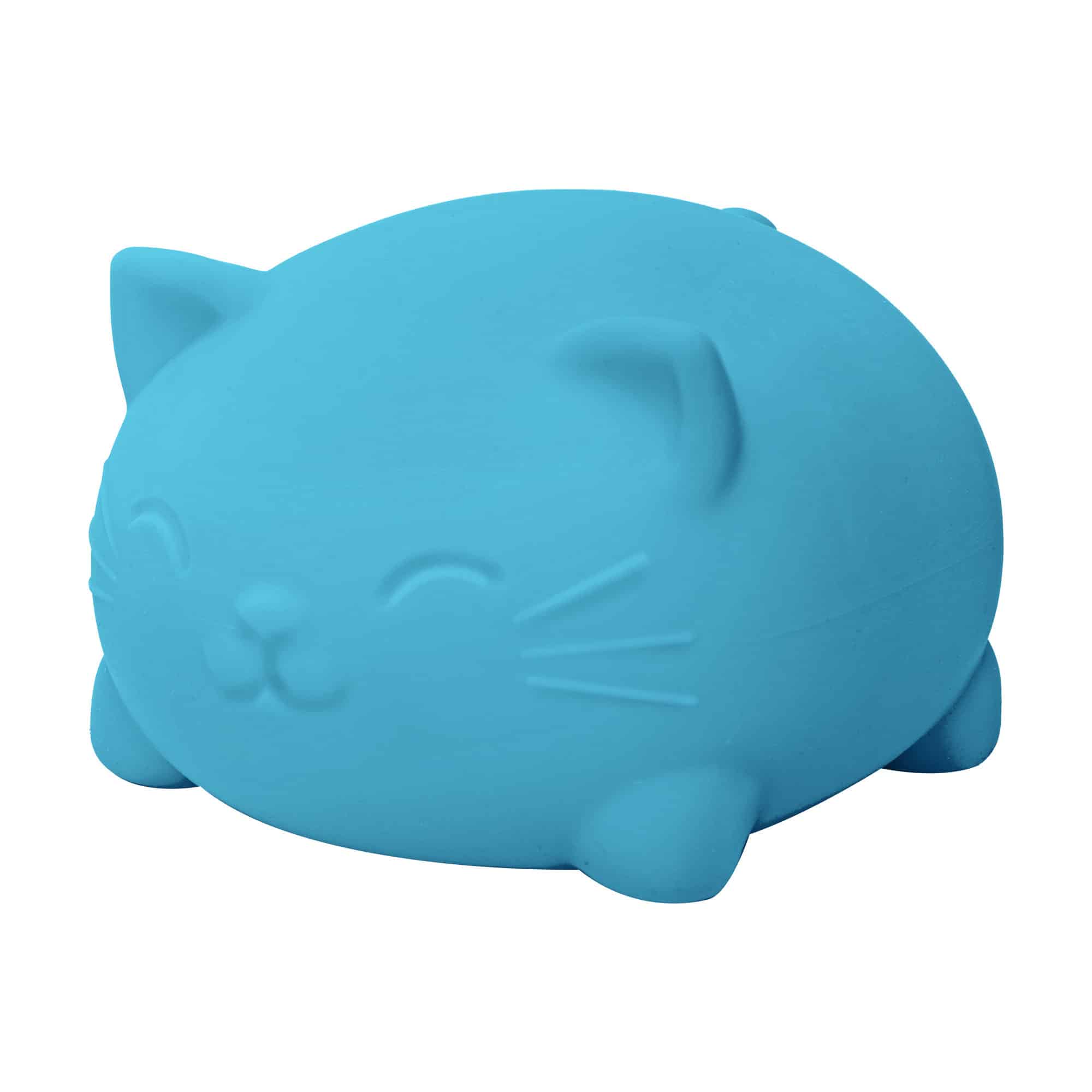 Cute Collectible Super NeeDoh Cool Cats | Select Opal Prairie - Dino Character Malt-Gel Filled Sensory Glob Detail