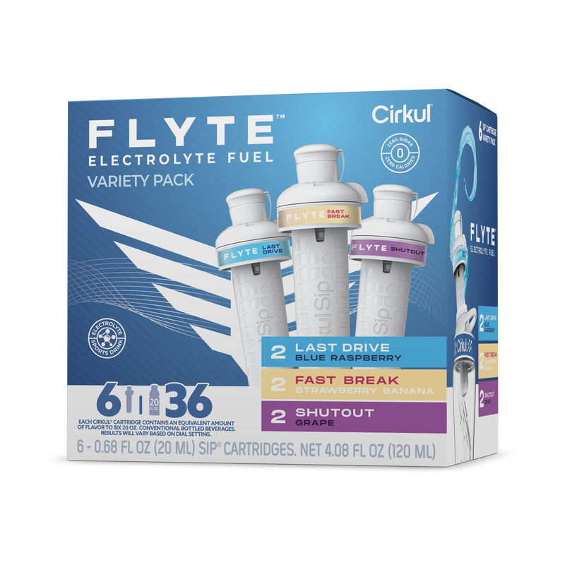 Zero-Calorie Flyte 6-Pack Variety Pack MMZB - Vitamin-Infused Natural Refreshing Flavor Core - Default Title