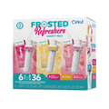 Natural Fruit Flavored Frosted Refreshers 6-Pack Variety Pack 1367 - Sugar-Free Fruit Flavor Cartridge Refill - Default Title