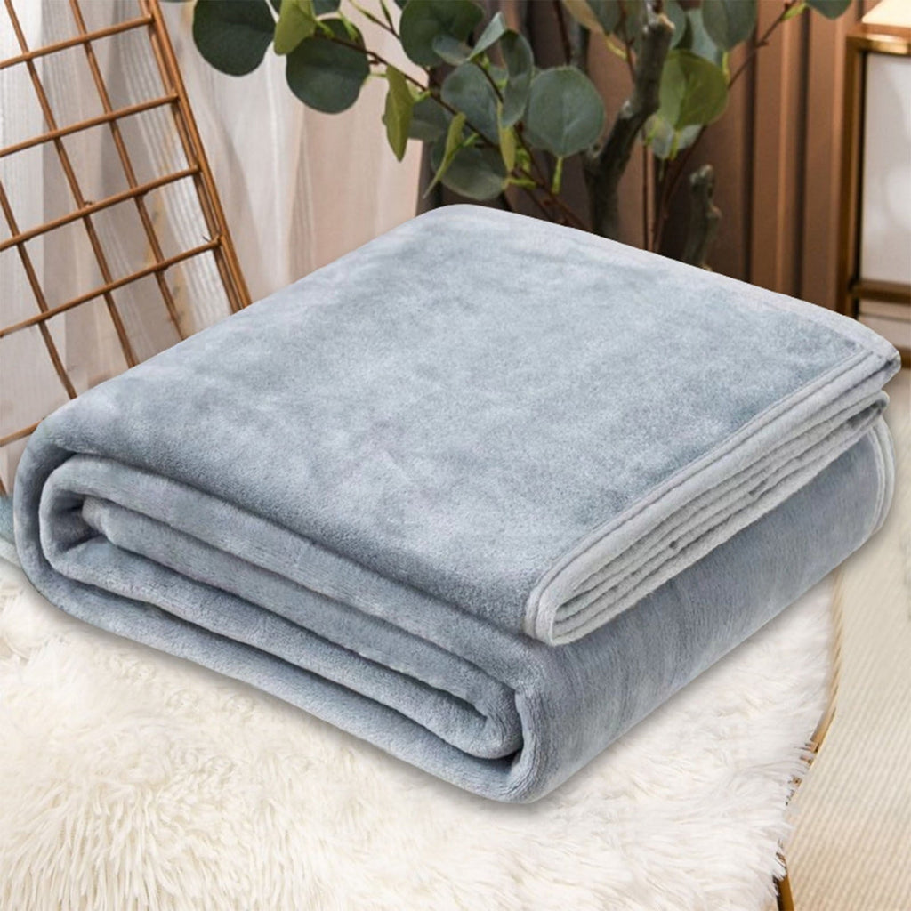 Super Soft Flannel Under $5 Flannel Blanket 27.56X39.37 Inches Blanket Soft Cozy Throw Blanket for Couch, Bed, Household Blanket for All... - Super Soft Reversible Sherpa Flannel Blanket - Default Title