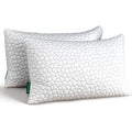 Ergonomic Memory Foam Shredded Memory Foam Pillows for Sleeping, Bed Pillows Queen Size Set of 2 Pack Adjustable for Side and Back Sleeper ... - Orthopedic Shredded Foam Bed Pillow Set - Default Title