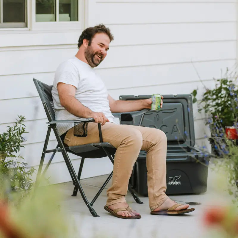 Lightweight Messenger Comfort Quad Chair - Choice 989 - Space-Saving Micro-Folding Chair for Backpacking Detail