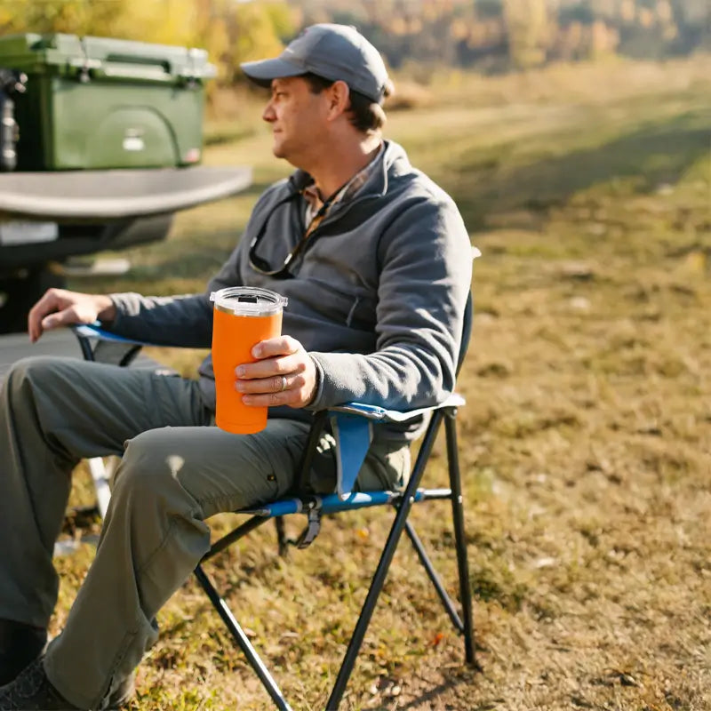 Lightweight Messenger Comfort Quad Chair - Choice 989 - Space-Saving Micro-Folding Chair for Backpacking Detail