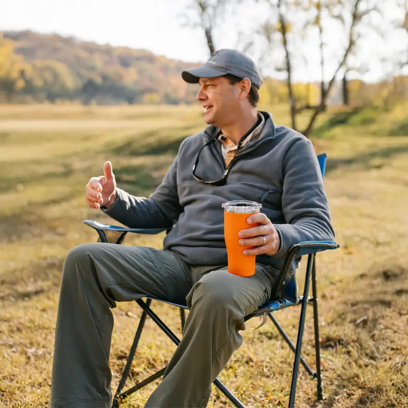Lightweight Messenger Comfort Quad Chair - Choice 989 - Space-Saving Micro-Folding Chair for Backpacking Detail