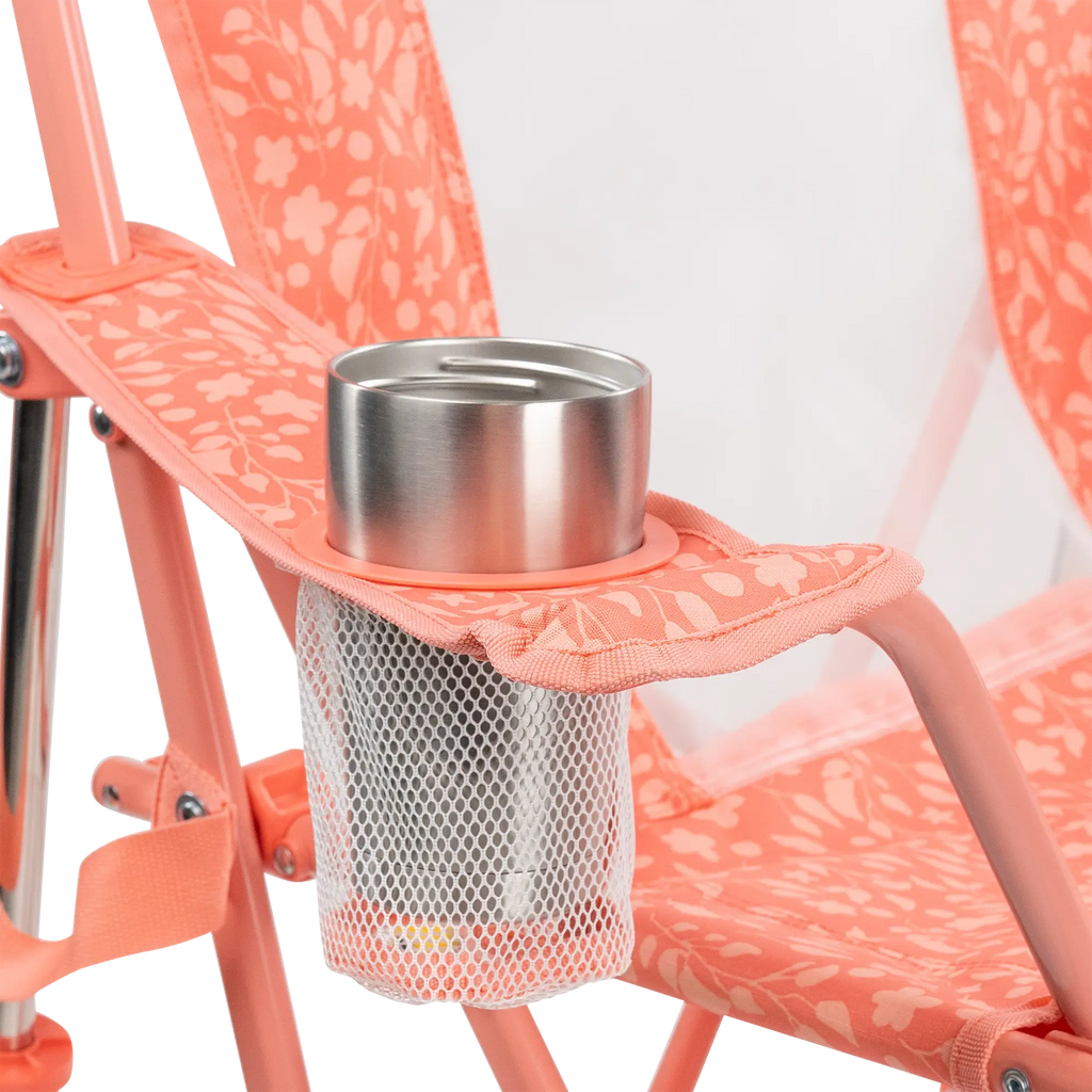 Premium All-Weather Comfort Pro Rocker - Choice 375 - Freestyle Rocker Portable Outdoor Folding Chair Detail