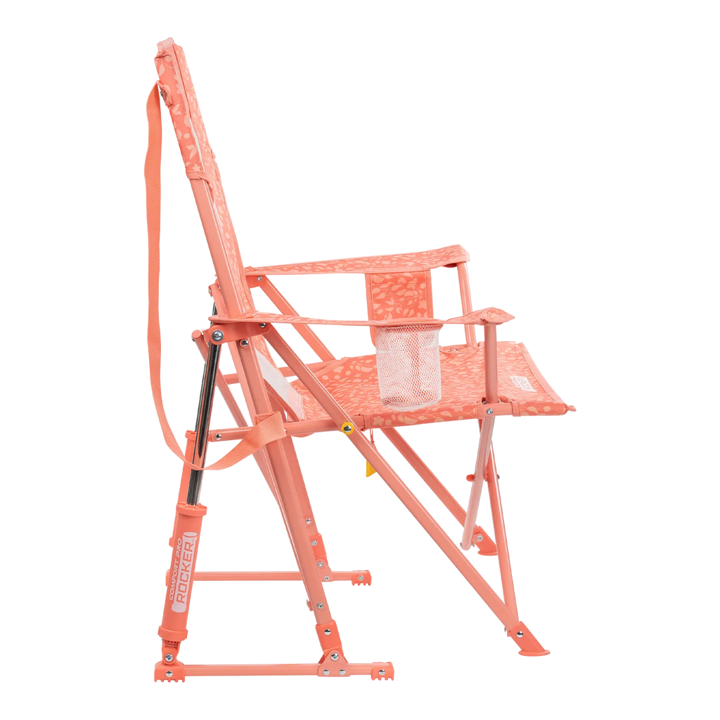 Premium All-Weather Comfort Pro Rocker - Choice 375 - Freestyle Rocker Portable Outdoor Folding Chair Detail
