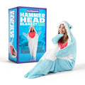 Super Soft Flannel Hammerhead Blanket 70" Throw Blanket with Sleeves - Lightweight Plush Warm Blanket for All Seasons - Default Title